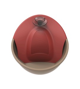 Bebedouro Fonte Petit Plast Pet Vermelho